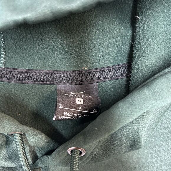 Michigan State Spartans Nike Hoodie Mens Small Sweatshirt Football Green Sports - Picture 7 of 7